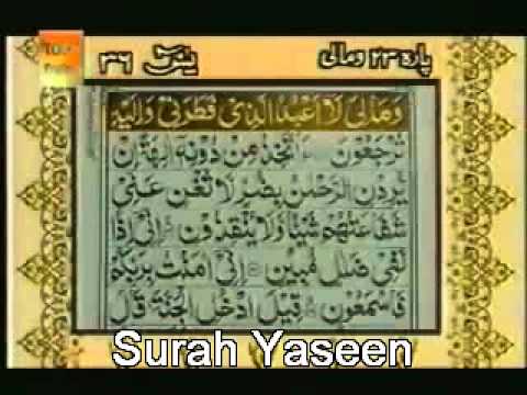 surah yaseen with transliteration